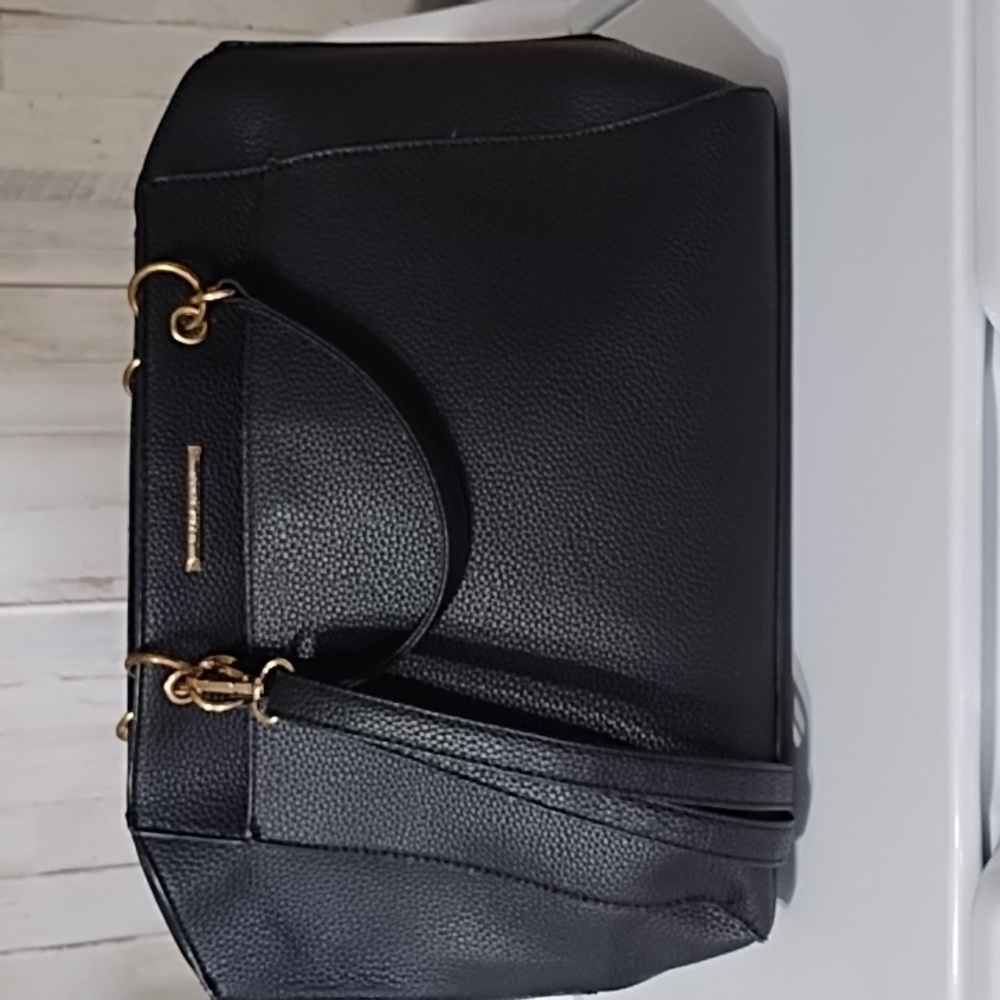 Black Alexis Bendel Bag Tote Purse